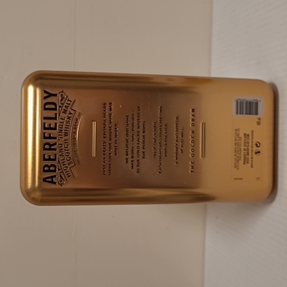 Aberfeldy 12 Year Old Highland Single Malt Scotch Whiskey Empty Tin - Picture 8 of 17